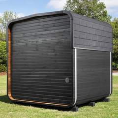 SWELL BLACK CUBE 6 - TRADITIONAL SAUNA FOR SIX