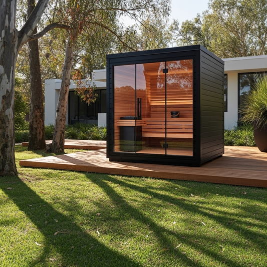 SWELL BLACK FOREST 6 - OUTDOOR TRADITIONAL SAUNA FOR SIX