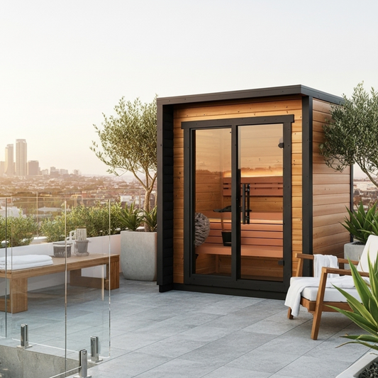 SWELL CABIN - TRADITIONAL SAUNA FOR FOUR - FIVE