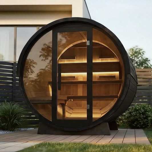 SWELL DRIFT 6 - OUTDOOR TRADITIONAL SAUNA FOR SIX