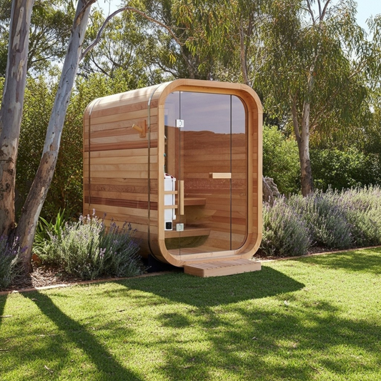 SWELL NATURAL CUBE 2 - TRADITIONAL SAUNA FOR TWO