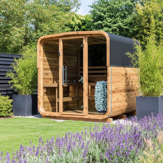 SWELL NATURAL CUBE 6 - TRADITIONAL SAUNA FOR SIX