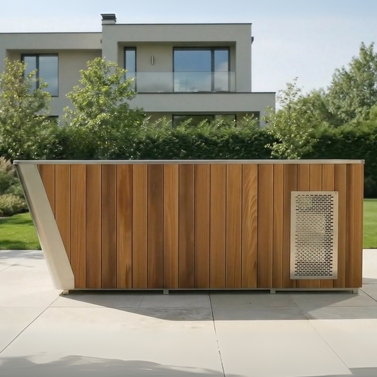 SWELL PLUNGE NATURAL – ALL IN ONE ICE MAKING COLD PLUNGE FOR TWO