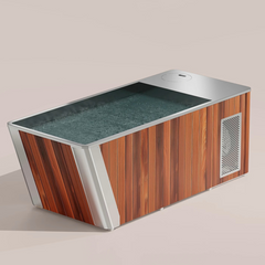 SWELL PLUNGE NATURAL – ALL IN ONE ICE MAKING COLD PLUNGE FOR TWO