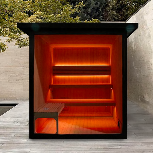 SWELL WAVE 6 - TRADITIONAL SAUNA FOR SIX