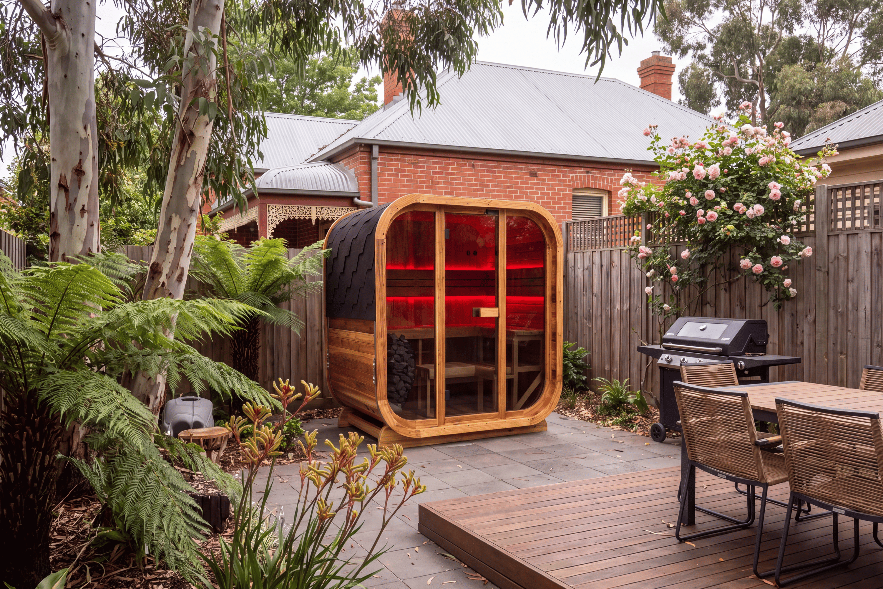 Swell Sport premium outdoor sauna and ice bath product image