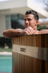 SWELL ARCTIC U – HOT & COLD PLUNGE TUB WITH CHILLER – PREMIUM CEDAR ICE BATH FOR ONE