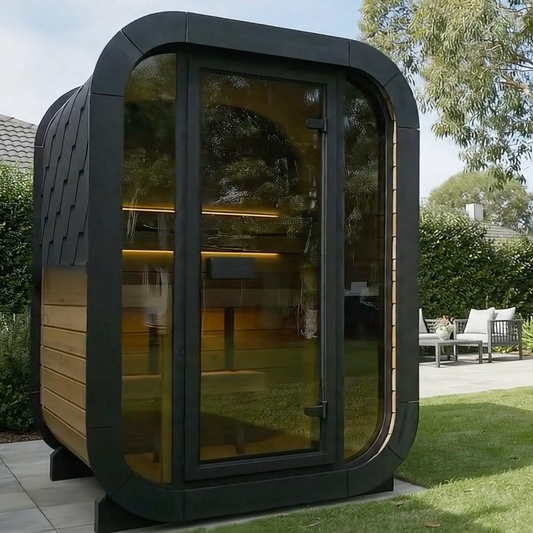SWELL BLACK CUBE 2 - TRADITIONAL SAUNA FOR TWO