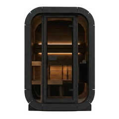 SWELL BLACK CUBE 2 - TRADITIONAL SAUNA FOR TWO
