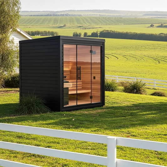 SWELL BLACK FOREST 6 - OUTDOOR TRADITIONAL SAUNA FOR SIX