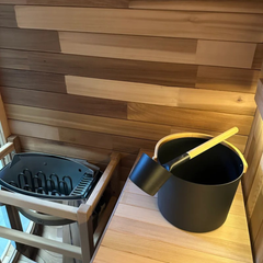 SWELL CEDAR CUBE 2 - TRADITIONAL SAUNA FOR TWO