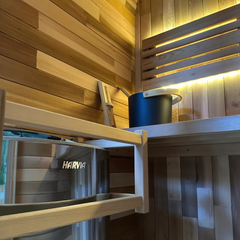 SWELL CEDAR CUBE 2 - TRADITIONAL SAUNA FOR TWO