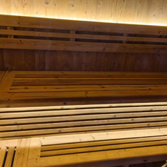 SWELL CUBE 6 – MODERN SQUARE SAUNA IN BLACK SPRUCE