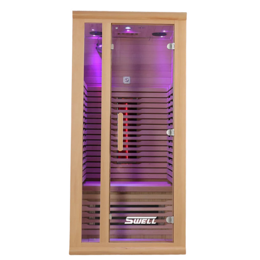 SWELL HALO 1 - CLEAR INFRARED SAUNA FOR ONE