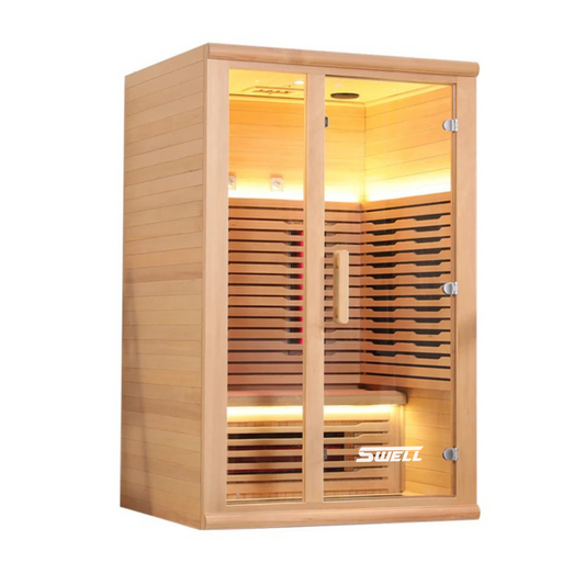 SWELL HALO 2 - CLEAR INFRARED SAUNA FOR TWO