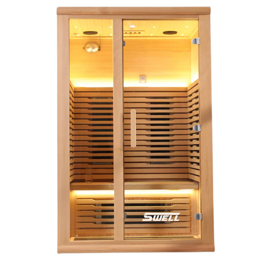 SWELL HALO 2 - CLEAR INFRARED SAUNA FOR TWO