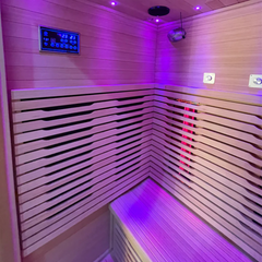 SWELL HALO 2 - CLEAR INFRARED SAUNA FOR TWO