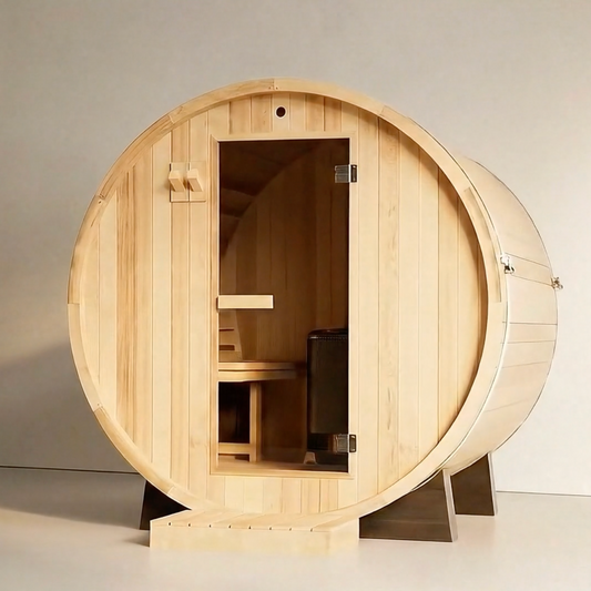 SWELL LIGHT BARREL 4 - TRADITIONAL SAUNA FOR FOUR