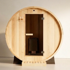 SWELL LIGHT BARREL 4 - TRADITIONAL SAUNA FOR FOUR