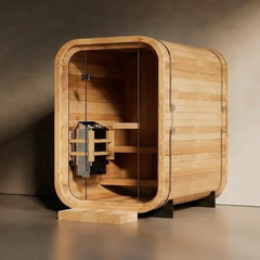 SWELL NATURAL CUBE 2 - TRADITIONAL SAUNA FOR TWO