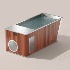 SWELL PLUNGE NATURAL – ALL IN ONE ICE MAKING COLD PLUNGE FOR TWO