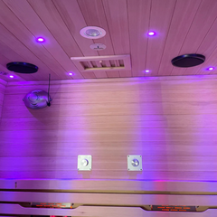 SWELL SHADOW 2 – CEDAR WOOD INFRARED SAUNA FOR TWO