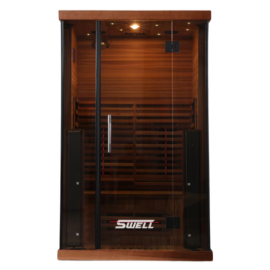 SWELL SHADOW 2 – CEDAR WOOD INFRARED SAUNA FOR TWO
