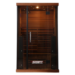 SWELL SHADOW 2 – CEDAR WOOD INFRARED SAUNA FOR TWO